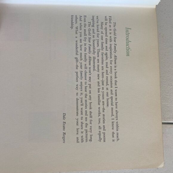 EUC - The Gold Star Family Album Hard Back Cover 1966 Christian - Picture 6 of 8